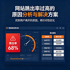 五指山建站-网站跳出率过高的原因分析与解决方案