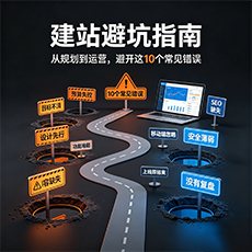 五指山建站-建站避坑指南:从规划到运营,避开这10个常见错误