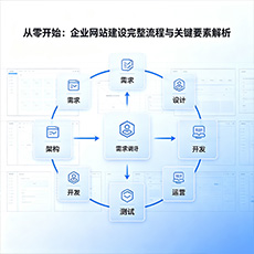 五指山建站-从零开始:企业网站建设完整流程与关键要素解析