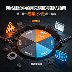 五指山建站-网站建设中的常见误区与避坑指南
